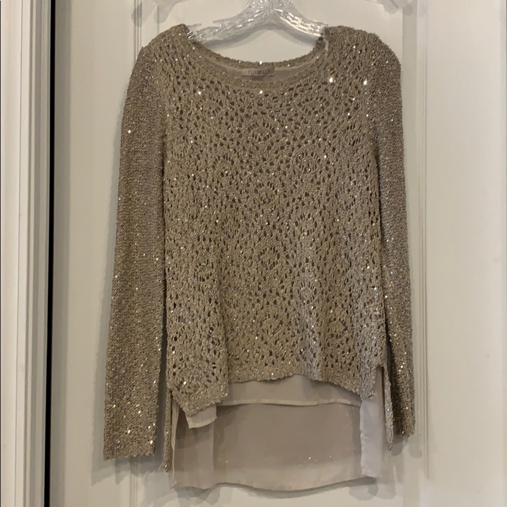 Sequined sweater